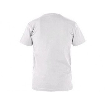 T-shirt CXS NOLAN, krótki rękaw, biały