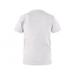 T-shirt CXS NOLAN, krótki rękaw, biały, rozmiar S