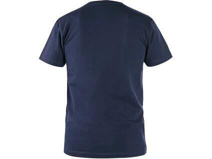 T-shirt CXS NOLAN, krótki rękaw, granatowy, rozmiar XL