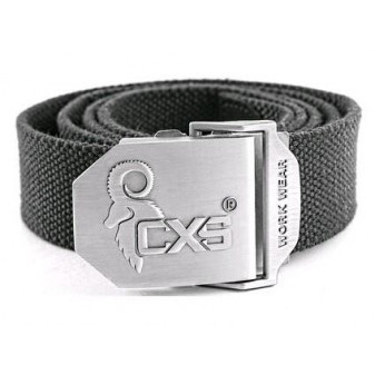 Pas CXS NAVAH, czarny, 4 cm, 150 cm, tekstylny, sprzączka z logo CXS