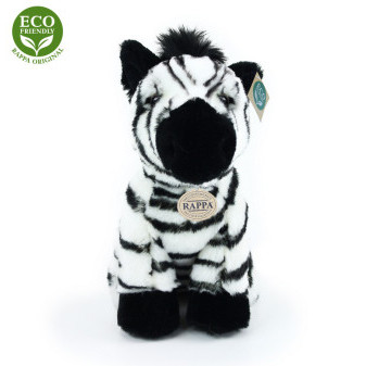 Pluszowa zebra siedząca 18 cm ECO-FRIENDLY