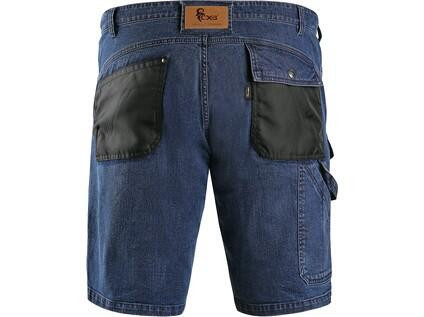CXS MURET spodenki jeansowe, męskie, niebiesko-czarne, rozmiar 54