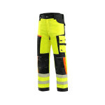Spodnie ostrzegawcze CXS BENSON, męskie, żółto-czarne, rozmiar 62