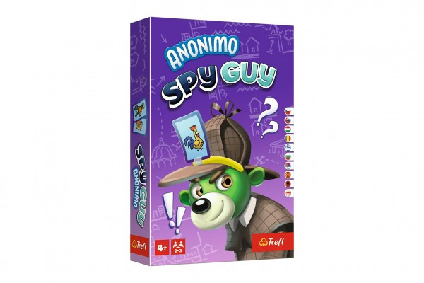 Gra planszowa Spy Guy Anonimo w pudełku 14x21x4cm