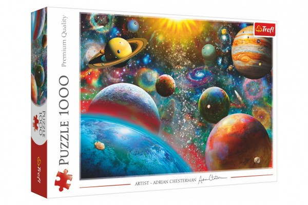 Puzzle Universe 1000 sztuk 68,3x48cm w pudełku 40x27x6cm