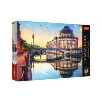 Puzzle Premium Plus - Odyseja Fotograficzna: Muzeum Bodego w Berlinie, Niemcy 1000 elementów 68,3x48cm w krabie 40x