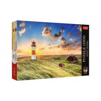 Puzzle Premium Plus - Photo Odyssey: Lighthouse List-Ost, Niemcy 1000 elementów 68,3x48cm w krabie 40x27cm