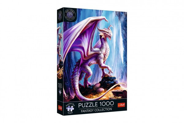 Kolekcja Puzzle Fantasy: Skarbiec 1000 elementów 48x68,3cm w pudełku 27x40x6cm