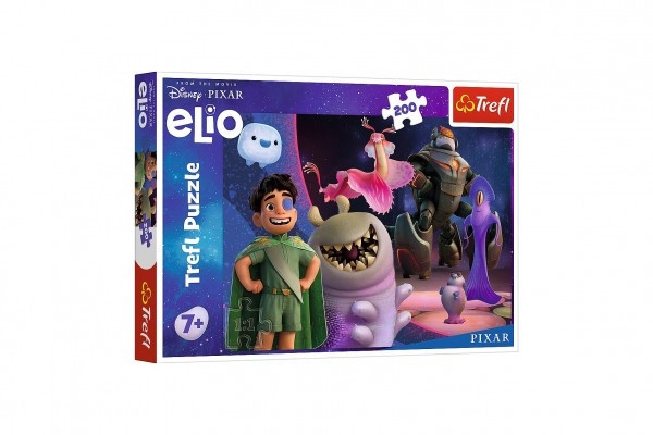 Puzzle Elio w odległej galaktyce 200 elementów 48x34cm w pudełku 33x23x4cm