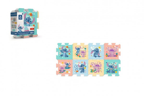 Puzzle piankowe Lilo i Stitch 32x32x1cm 0m+