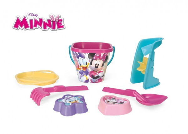 Zestaw do piasku Minnie plastikowy 7 szt. Wodery