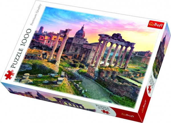 Puzzle Rome 1000 sztuk w pudełku 40x27x6cm