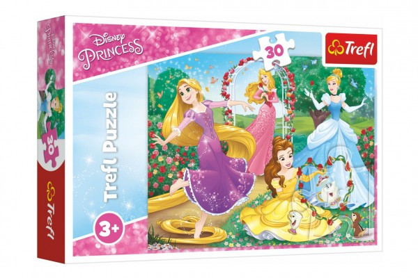 Disney Princess Puzzle 27x20cm 30 sztuk w pudełku 21x14x4cm