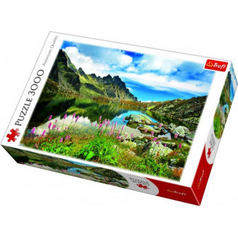 Puzzle Tatry Słowacja 3000 sztuk 116x85cm w pudełku 40x27x9cm