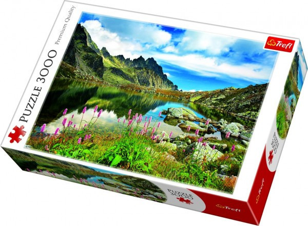 Puzzle Tatry Słowacja 3000 sztuk 116x85cm w pudełku 40x27x9cm