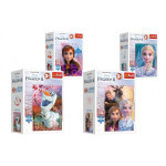 Mini puzzle miniMaxi 20 sztuk Królestwo Lodu II/Frozen II 4 rodzaje w pudełku 11x8x4cm 24 szt vb