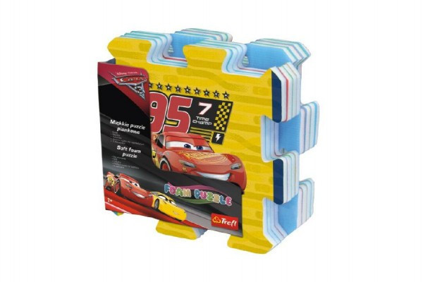 Puzzle piankowe Auta 3/Auta 32x32x1,5cm