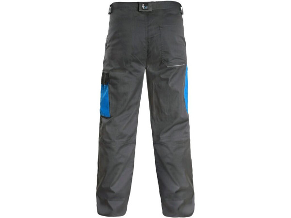 Spodnie CXS PHOENIX CEFEUS, szaro-niebieskie, rozmiar 66
