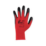 Rękawiczki CXS MERU, częściowo nasiąkane lateksem, rozmiar 07