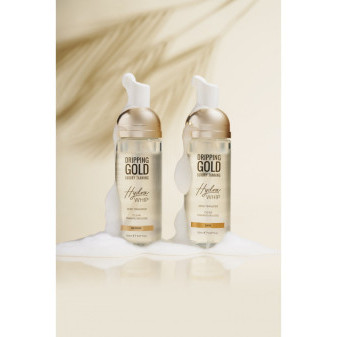 Dripping Gold Hydra Whip Przezroczysta pianka samoopalająca o pojemności 150ml