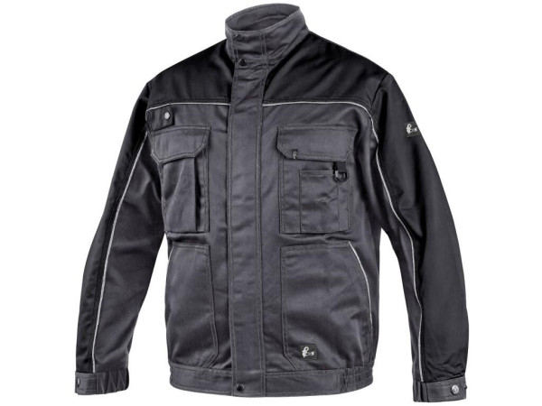 Bluza CXS ORION OTAKAR, wersja skrócona, zimowa, męska, szaro-czarna, rozm. 48-50