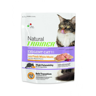 Trainer Natural Cat Exigent mięso drobiowe 300g