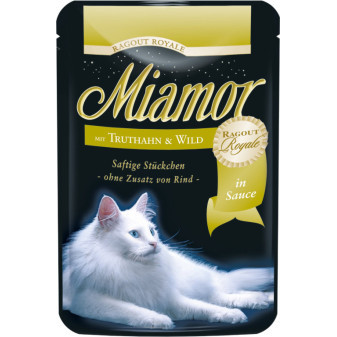 Finnern Miamor Ragout indyk + saszetka z dziczyzny 100g