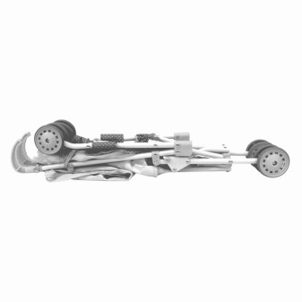 DeCuevas 90082 FUNNY 2023 Składany wózek dla lalek Golf Club - 56 cm