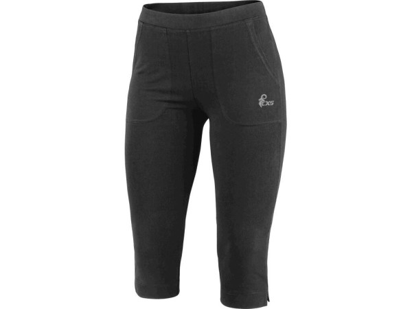Spodnie (legginsy) CXS 3/4 MIA, damskie, czarne, rozmiar XS