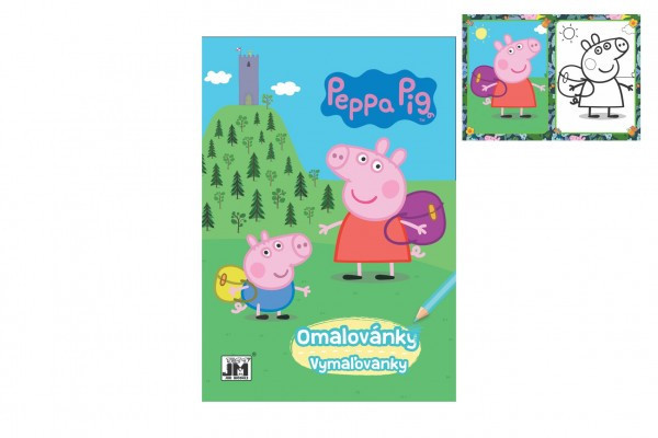 Kolorowanka A5 Świnka Peppa/Peppa Pig 15x21cm