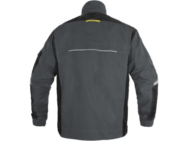 Bluzka CXS STRETCH, męska, ciemnoszaro-czarna, rozmiar 52