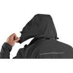 Kurtka CXS STRETCH, męska, softshell, kolor czarny, rozmiar 5XL