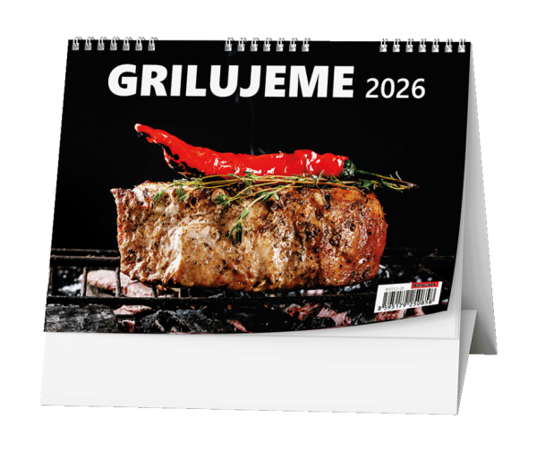 Kalendarz biurkowy - grillujemy
