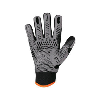 Rękawiczki CXS CARAZ, kombinowane, szaro-czarne