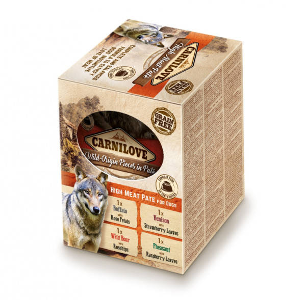 Karma dla psa Carnilove Pasztet zbiorczy (4x300g)