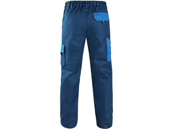 Spodnie CXS LUXY JOSEF, męskie, niebiesko-niebieskie, rozmiar 52