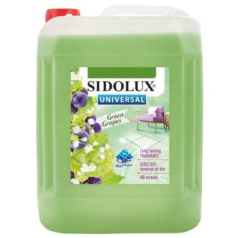 SIDOLUX uniwersalny środek czyszczący SODA POWER ZIELONE WINOGRONA 5L