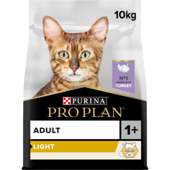Pro Plan Cat Light Adult indyk 10kg