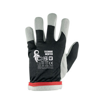 Rękawiczki CXS TECHNIK WINTER, z blistrem, zimowe, rozm 9