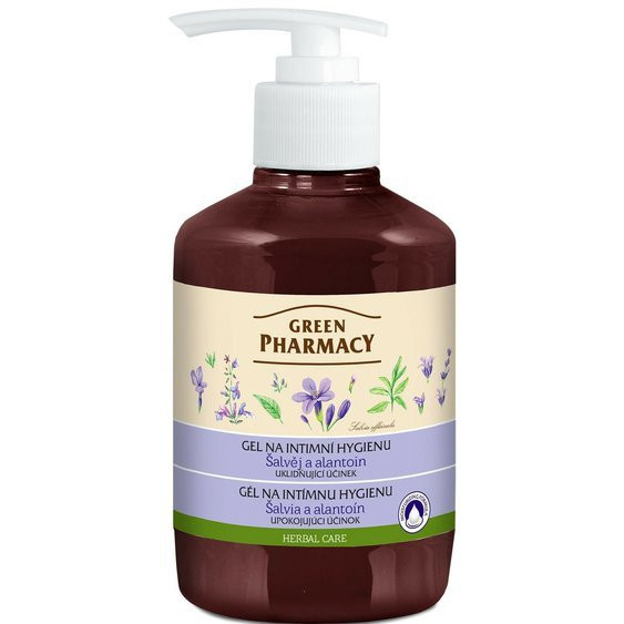 GREEN PHARMACY żel do higieny intymnej o działaniu łagodzącym 370ml