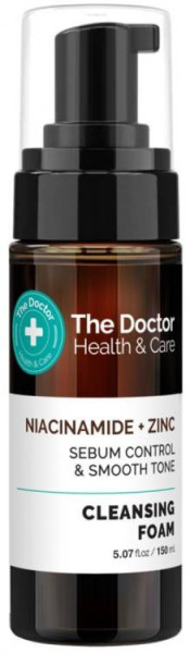 DR. H&C Pianka oczyszczająca do cery tłustej z cynkiem 150 ml