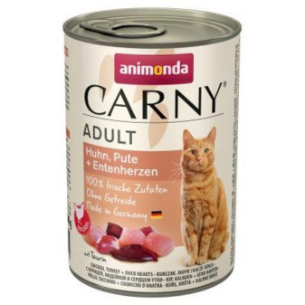 Animonda w puszce kurczak+indyk+serca z kaczki 400g