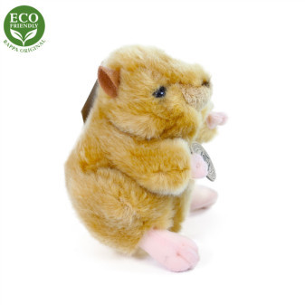 Pluszowy złoty chomik 16 cm EKOLOGICZNY