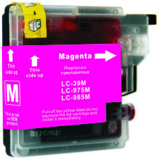 Alternatywny atrament Color X LC-985M XL magenta do Brother DCP-J125, J315W, J515W, 19,5 ml