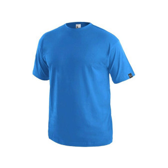 T-shirt CXS DANIEL, krótki rękaw, lazurowy