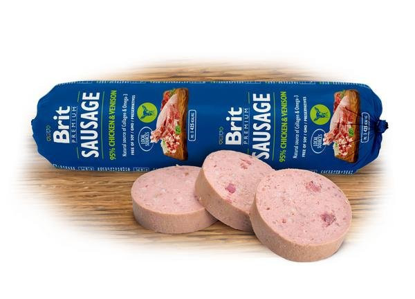 Brytyjska Kiełbasa Kurczak & Dziczyzna 800g