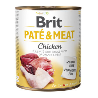 Pasztet Brit & Mięso z Kurczaka w puszce 800 g