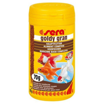 Sera podstawowy pokarm dla ryb zimnowodnych Goldy Gran 250ml Natura