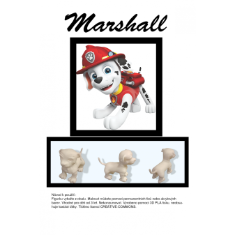 Marshall - postać 3D