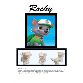 Rocky - postać 3D
